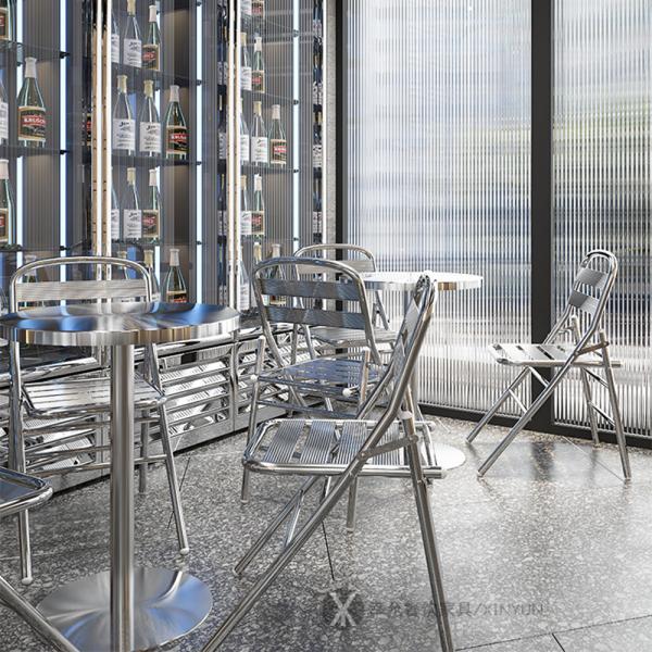 Großhandel B2B Shop VerdickterEdelstahl Restaurant Tisch Kantine
